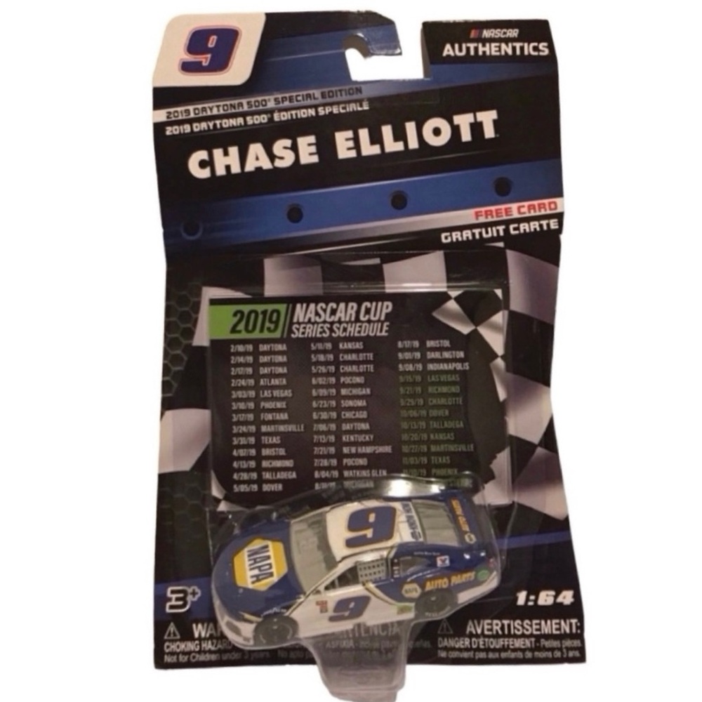 NASCAR: Chase Elliott #9 Daytona 500 Special Edition Die Cast Car (2019) (NWT)